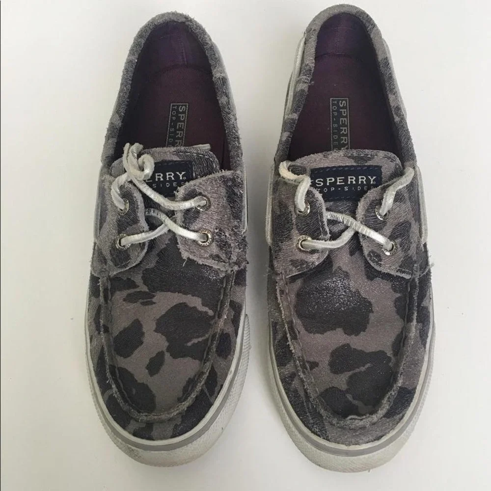 Sperry Top-Sider cheetah boat shoes 7.5